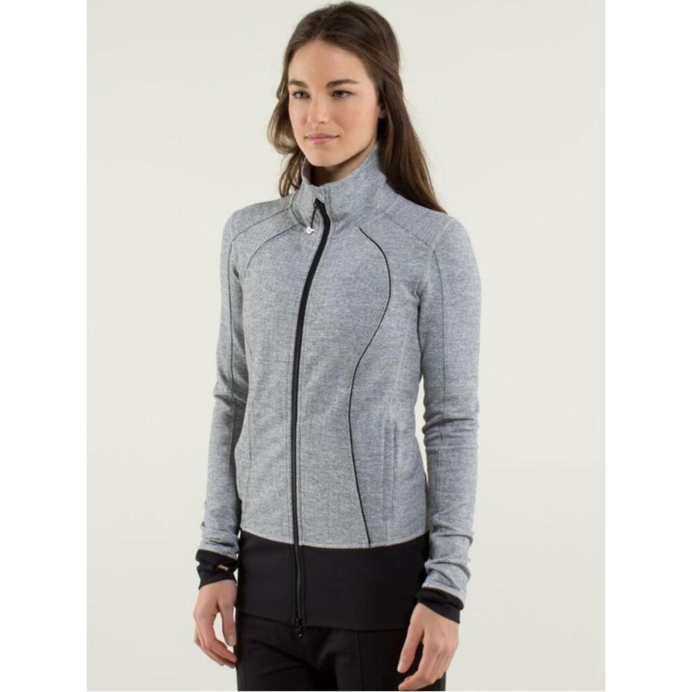 Lululemon Nice Asana Jacket *Herringbone